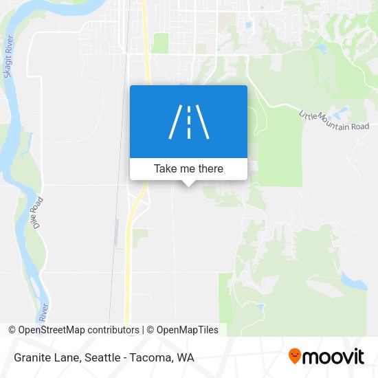 Mapa de Granite Lane