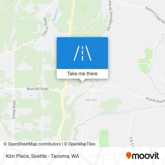 Kim Place map