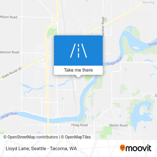 Lloyd Lane map