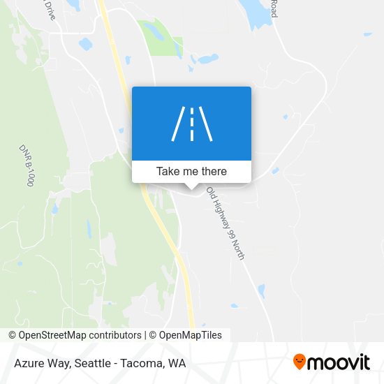 Azure Way map