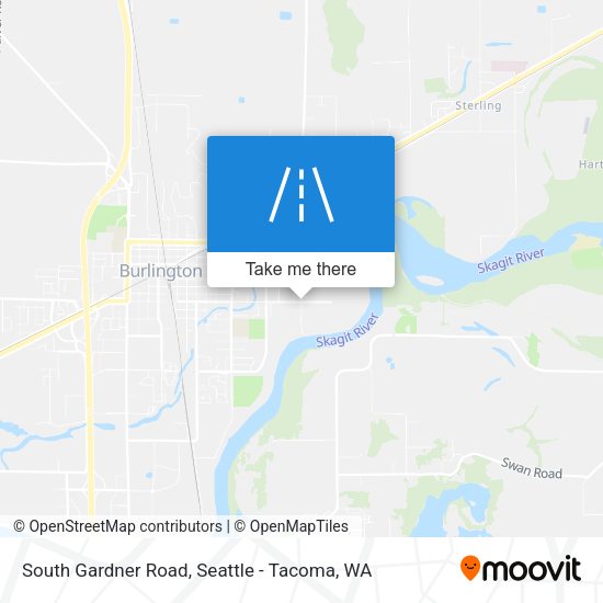 Mapa de South Gardner Road