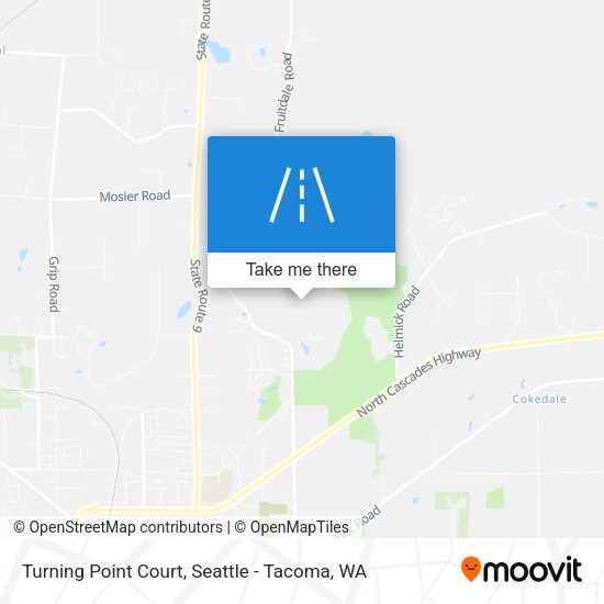 Mapa de Turning Point Court