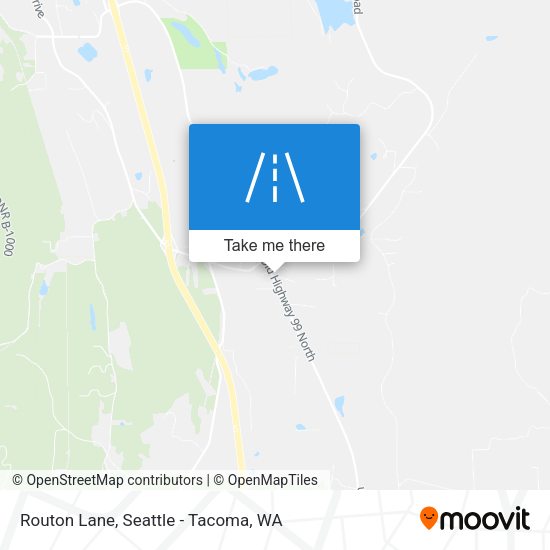 Mapa de Routon Lane