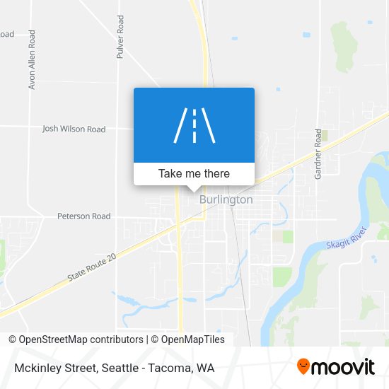 Mckinley Street map