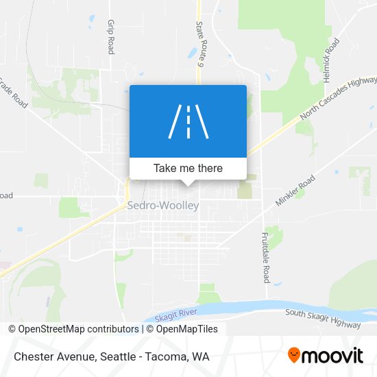 Mapa de Chester Avenue
