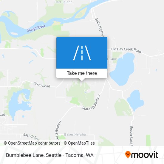 Mapa de Bumblebee Lane