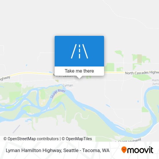 Mapa de Lyman Hamilton Highway