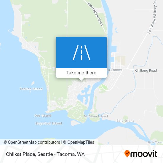 Chilkat Place map