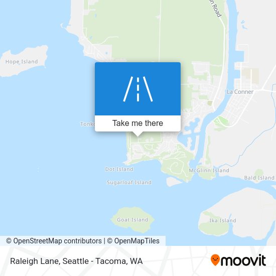 Mapa de Raleigh Lane