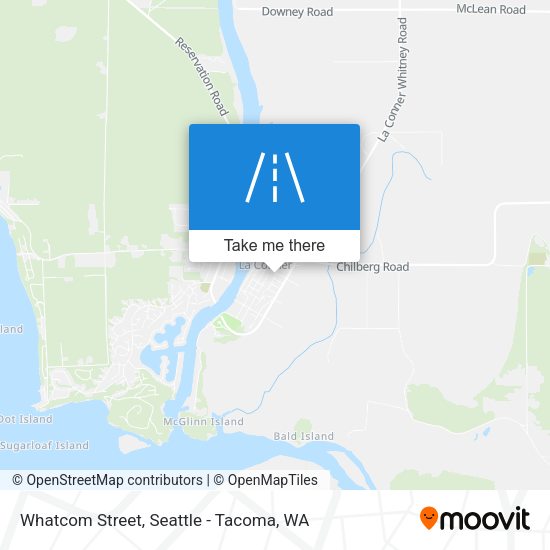 Whatcom Street map
