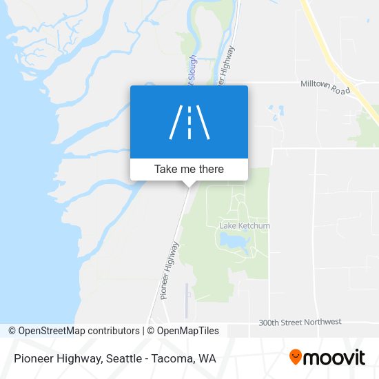 Pioneer Highway map