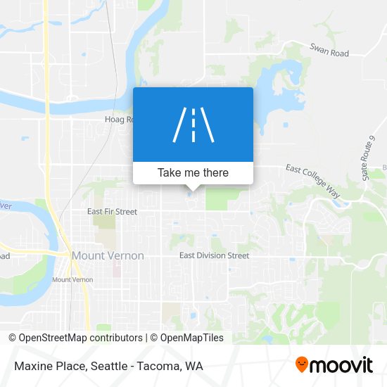 Mapa de Maxine Place