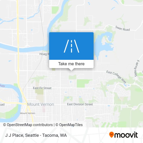 J J Place map
