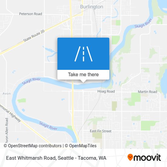 East Whitmarsh Road map