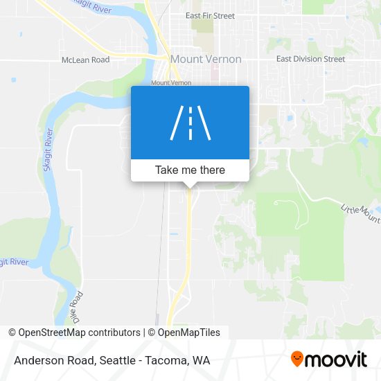 Anderson Road map