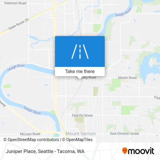 Juniper Place map