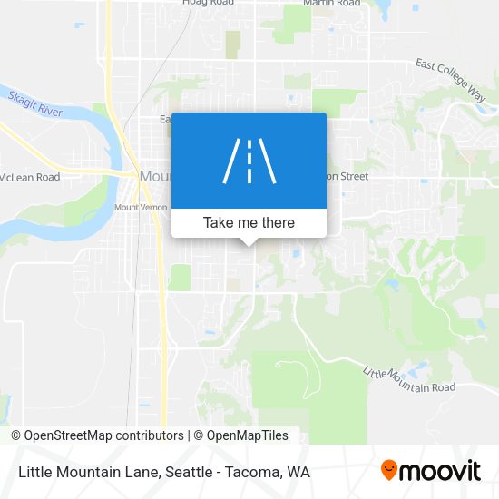 Mapa de Little Mountain Lane