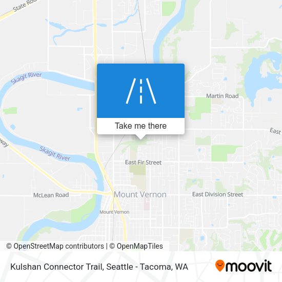 Kulshan Connector Trail map