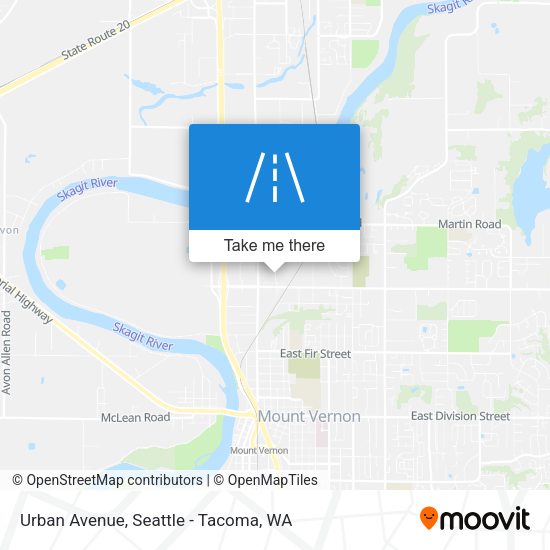 Urban Avenue map