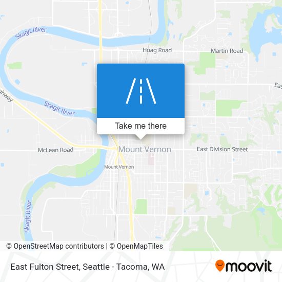 Mapa de East Fulton Street
