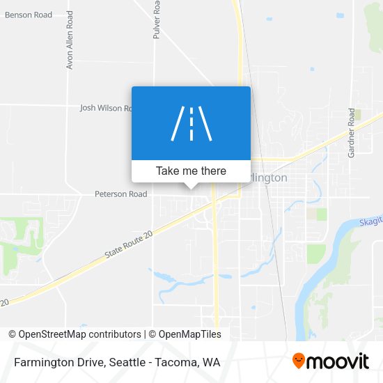 Mapa de Farmington Drive