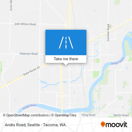 Mapa de Andis Road