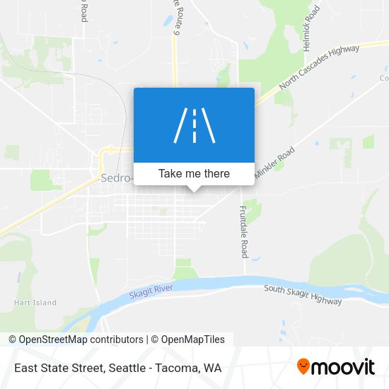 East State Street map