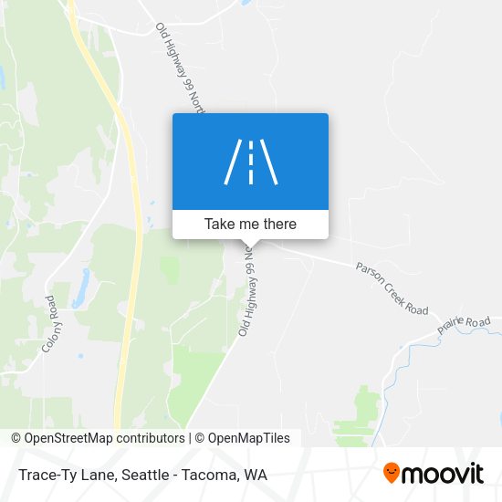 Mapa de Trace-Ty Lane