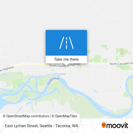 Mapa de East Lyman Street