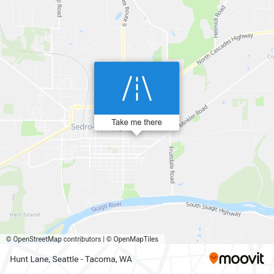 Mapa de Hunt Lane