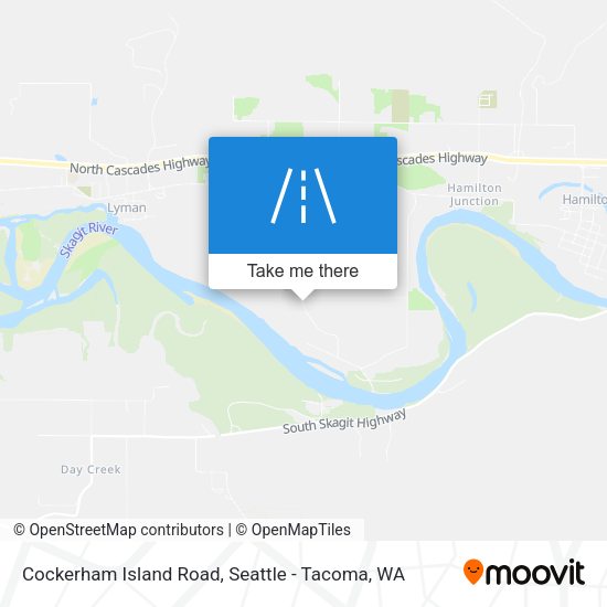 Mapa de Cockerham Island Road