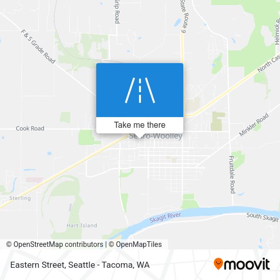 Mapa de Eastern Street
