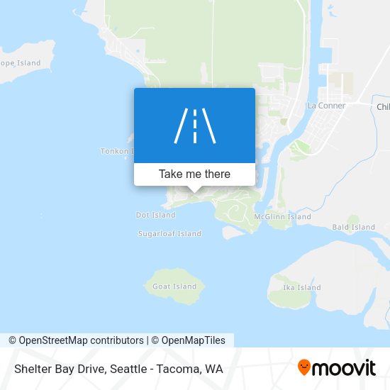 Mapa de Shelter Bay Drive