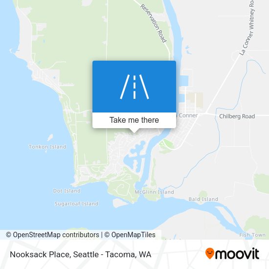 Mapa de Nooksack Place