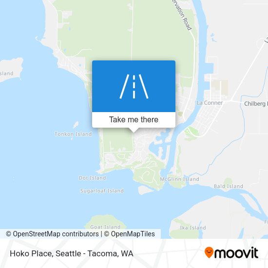 Mapa de Hoko Place