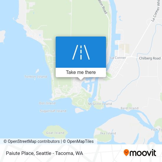 Mapa de Paiute Place