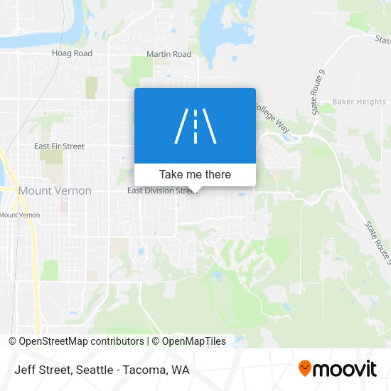 Mapa de Jeff Street