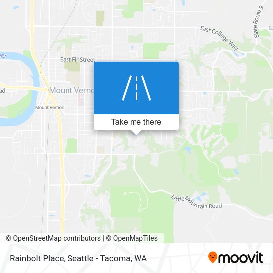 Mapa de Rainbolt Place