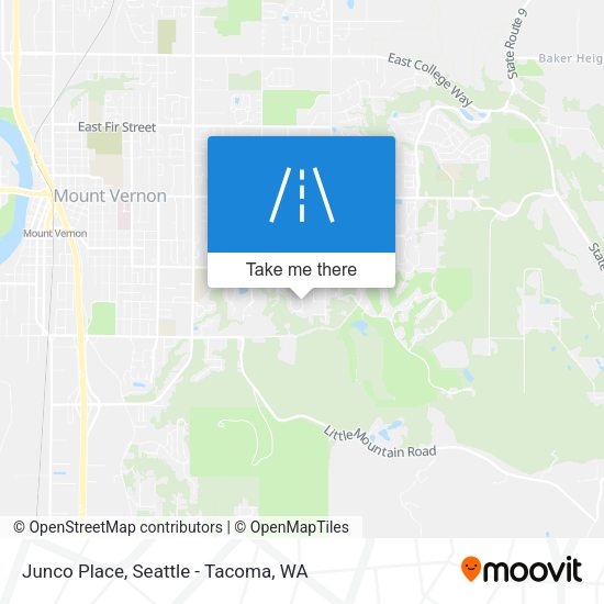 Junco Place map