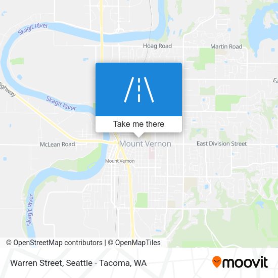 Mapa de Warren Street