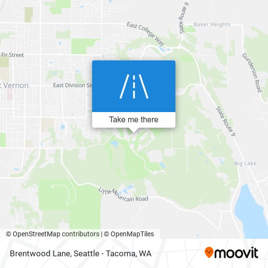 Mapa de Brentwood Lane