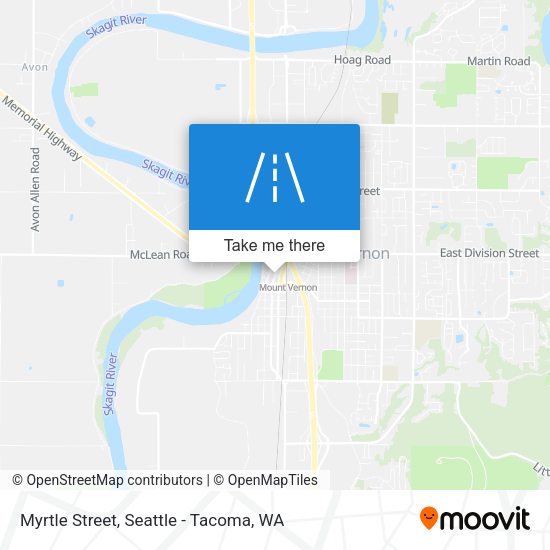 Myrtle Street map