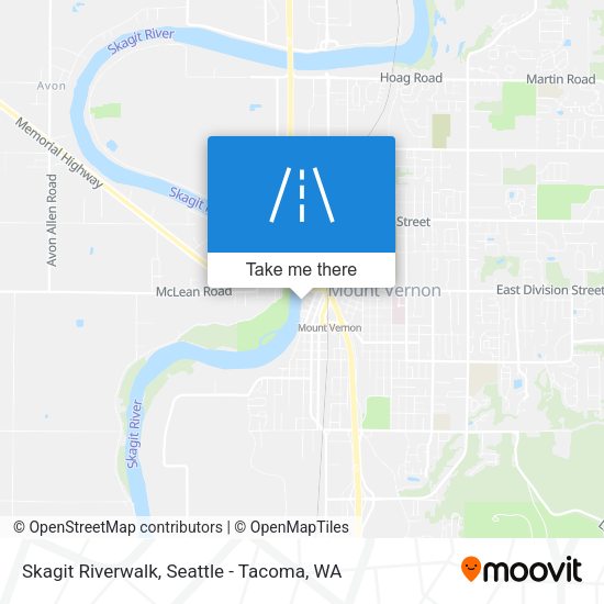 Mapa de Skagit Riverwalk