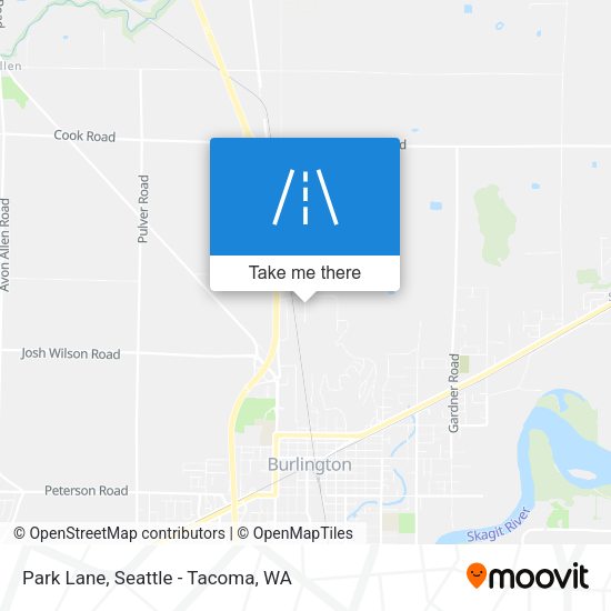 Park Lane map