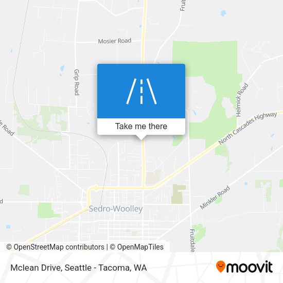 Mclean Drive map