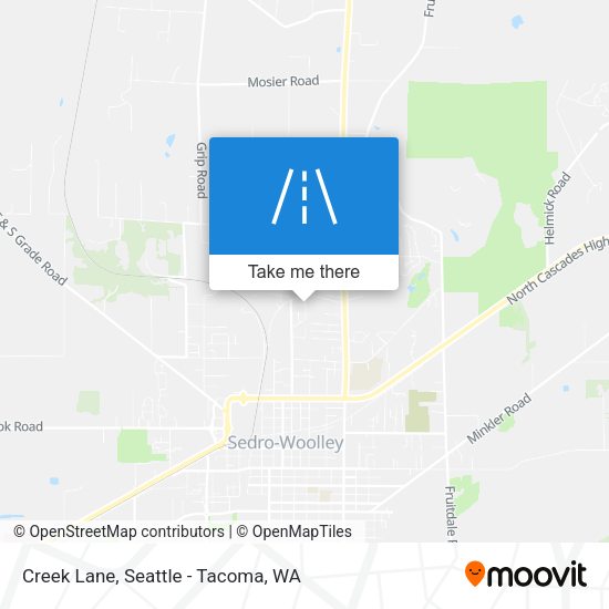 Mapa de Creek Lane