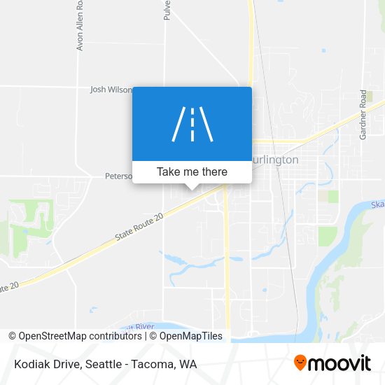 Mapa de Kodiak Drive