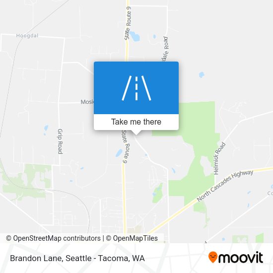 Mapa de Brandon Lane