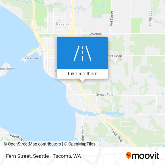 Fern Street map