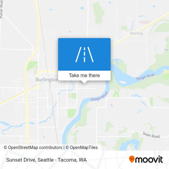 Mapa de Sunset Drive